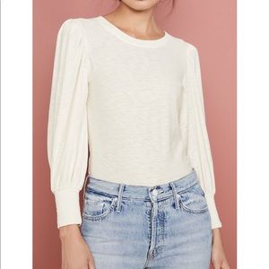 Nation Ltd Loren smocked tee. EUC.